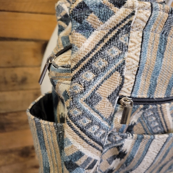 Canyon Sky women's fabric shoulder purse - Picture 6 of 10